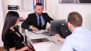 Video Bokep Meeting and mating at the office makes Alyssia Kent ride two massive cocks mp4