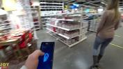 Vidio Bokep Remote controlled vibrator while shopping hot