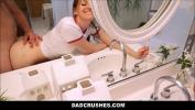 Download Vidio Bokep Teen step daughter Maya Kendrick was getting ready in the bathroom when her dad hot