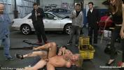 Bokep HD Big tits rope tied blonde slave Leya Falcon is pussy vibed and fingered by lezdom Princess Donna Dolore then fucked by big cock to Tommy Pistol in public car body shop 3gp online