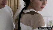Bokep Hot Brunette with nice ass rode masseur on table mp4