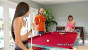 Vidio Bokep HD Strip pool party end with foursome sex mp4