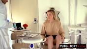 Bokep Video Hot little blonde gets fucked by her pervert dentist mp4