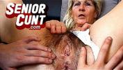 Bokep Video Hairy old pussy close ups and fingering with grandma Hanna mp4