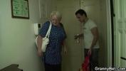 Nonton bokep HD Blonde 70 years old granny rides his cock 3gp online