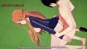 Film Bokep SAO Hentai Asuna x Kirito jerk off comma suck comma penetrate with cum inside terbaik