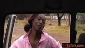 Video Bokep Online Teenage ebony from Africa sucks white cock and gets fucked on Safari edit ass 2 mp4