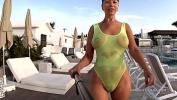 Nonton Video Bokep Naughty Lada wears wet see trough swimsuit in public 3gp