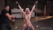Download video Bokep Big tits blonde slave Astrid Stargets suffers nipples clamp and gets fucked
